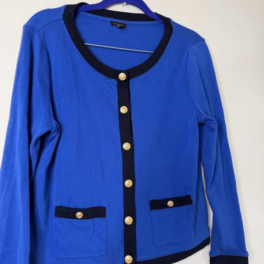 Talbots PATCH POCKET CARDIGAN - image 3